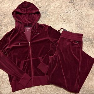 Calvin Klein Women's Velour Set